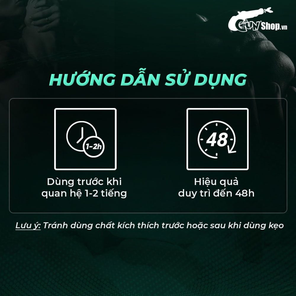 Kẹo bạc hà Powergra Mint Energy tăng cường sinh lý - 1 viên