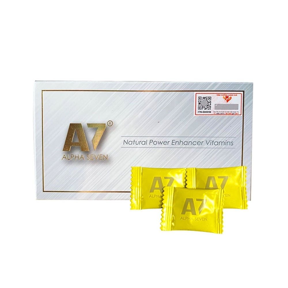 Kẹo nhân sâm Alpha Seven A7 tăng cường sinh lý - 1 viên