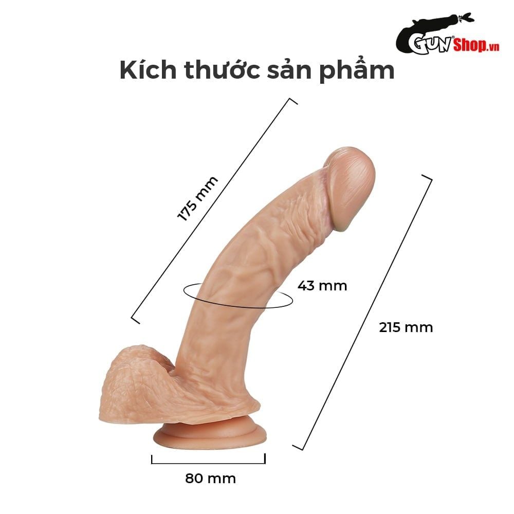 Dương vật giả dính tường Lovetoy Real Extreme Real 8.5''
