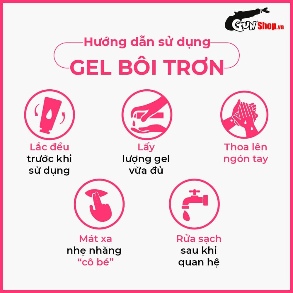 Gel bôi trơn se khít âm đạo và tăng khoái cảm nữ Shell Love Pink - Chai 50ml