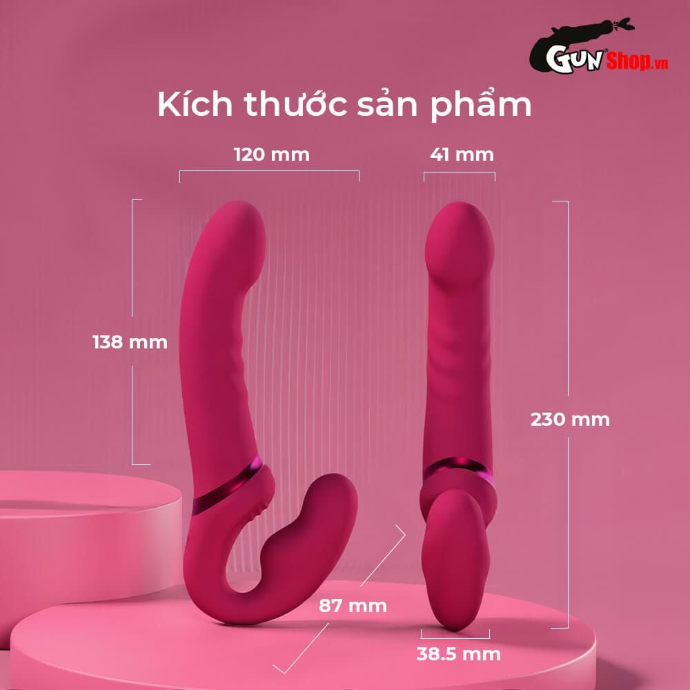 Dương vật giả 2 đầu Lovense Lapis