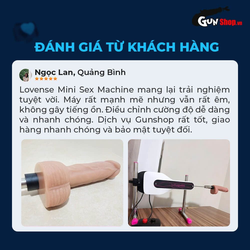 Máy rung làm tình tự động Lovense Sex Machine Mini