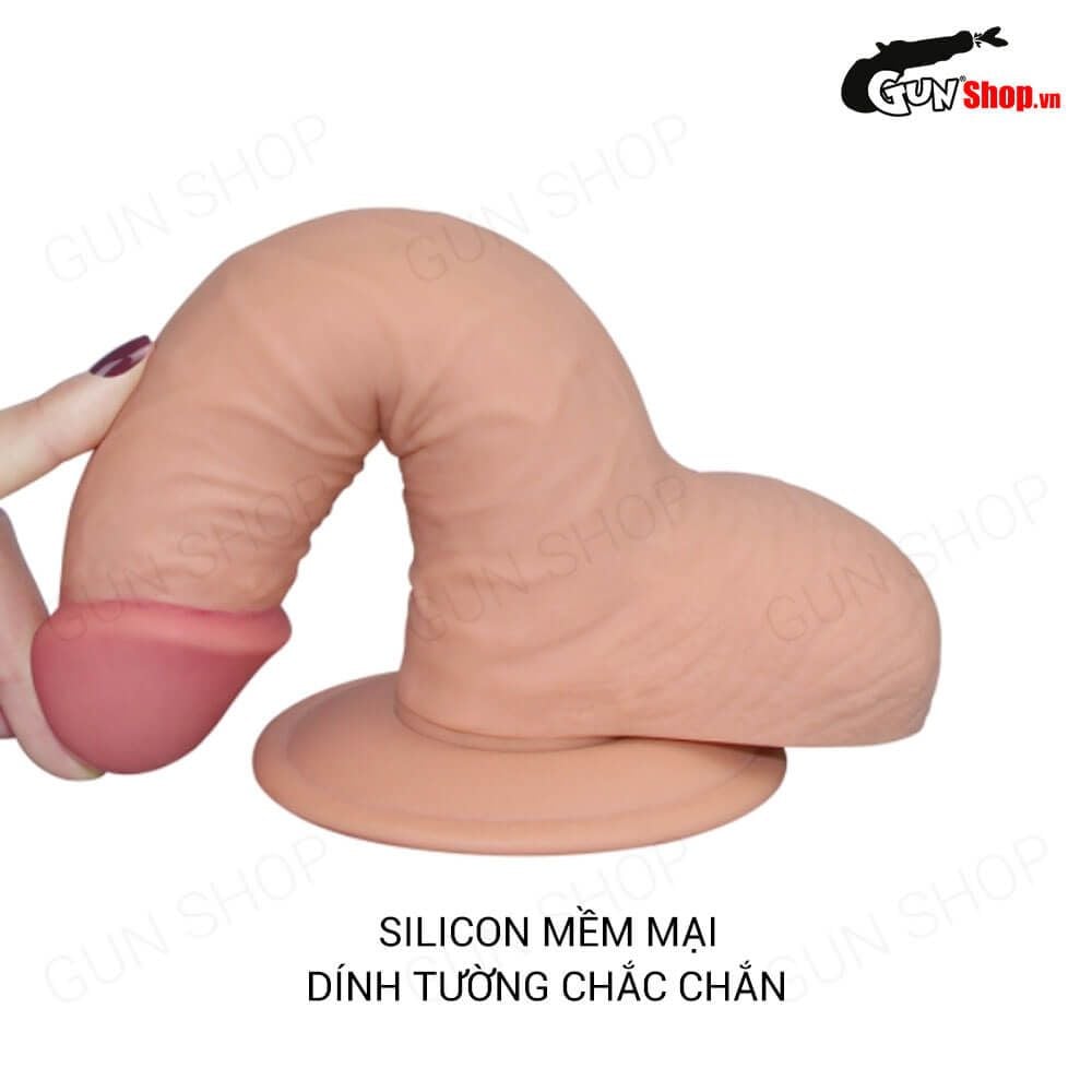 Dương vật giả dính tường Lovetoy Ultra Soft Dude 7.5 inch