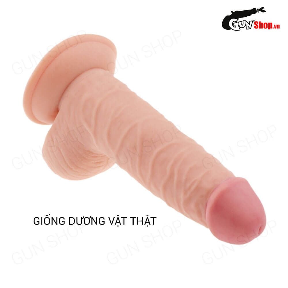 Dương vật giả dính tường Lovetoy Ultra Soft Dude 7.5 inch