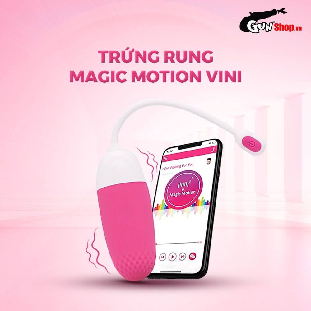 Trứng rung Magic Motion Vini