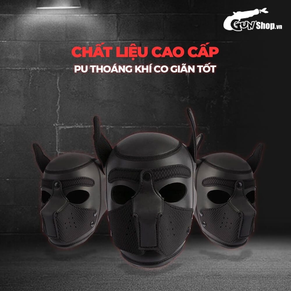 Mặt nạ BDSM Chisa Sins Inquisition Be My Master Bondage Doggy Hood