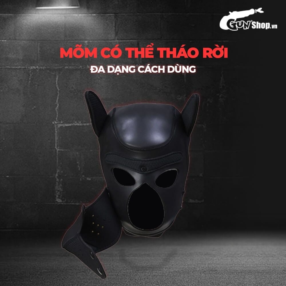 Mặt nạ BDSM Chisa Sins Inquisition Be My Master Bondage Doggy Hood