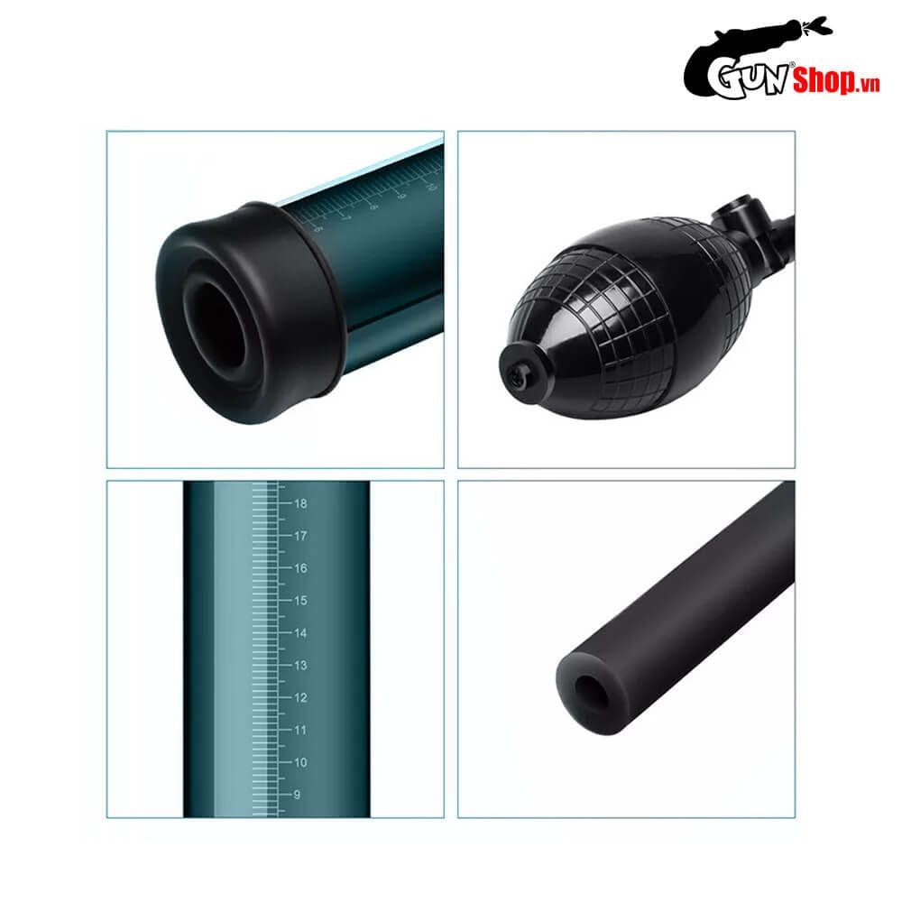 Máy tập tăng kích thước dương vật Chisa Max Version Black