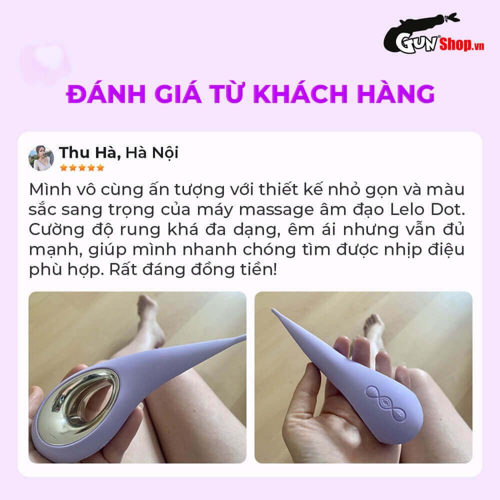 Máy massage âm đạo Lelo Dot