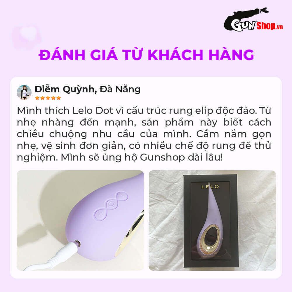 Máy massage âm đạo Lelo Dot