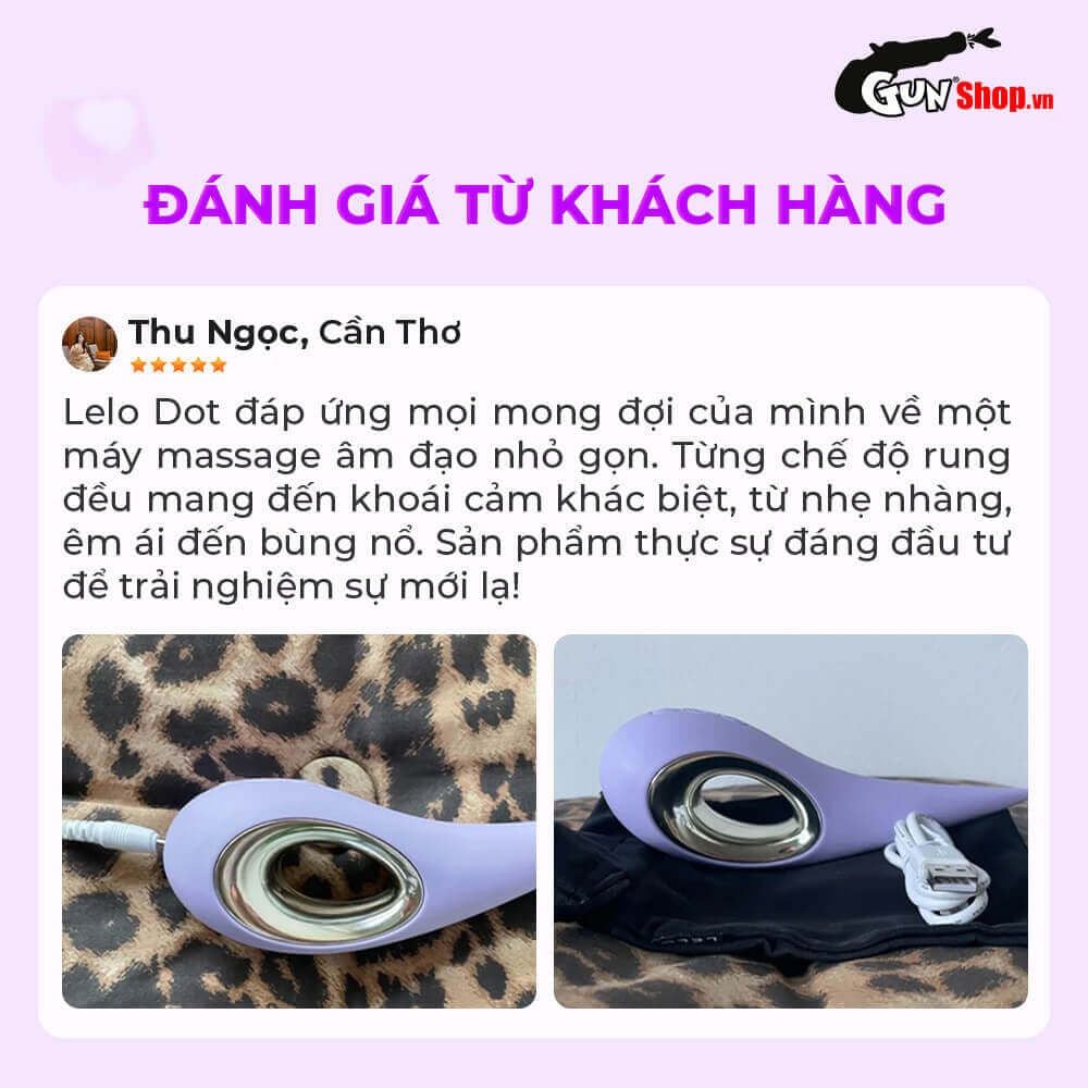 Máy massage âm đạo Lelo Dot