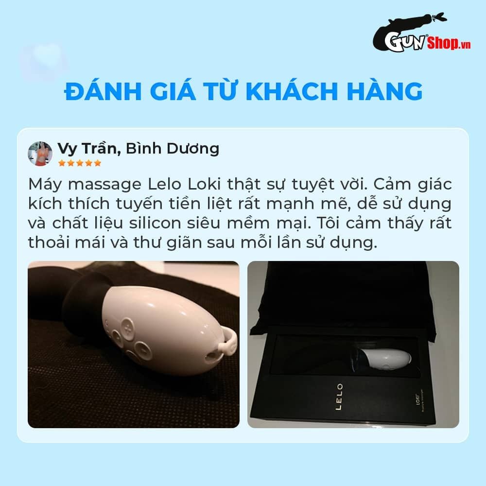 Máy massage tuyến tiền liệt Lelo Loki