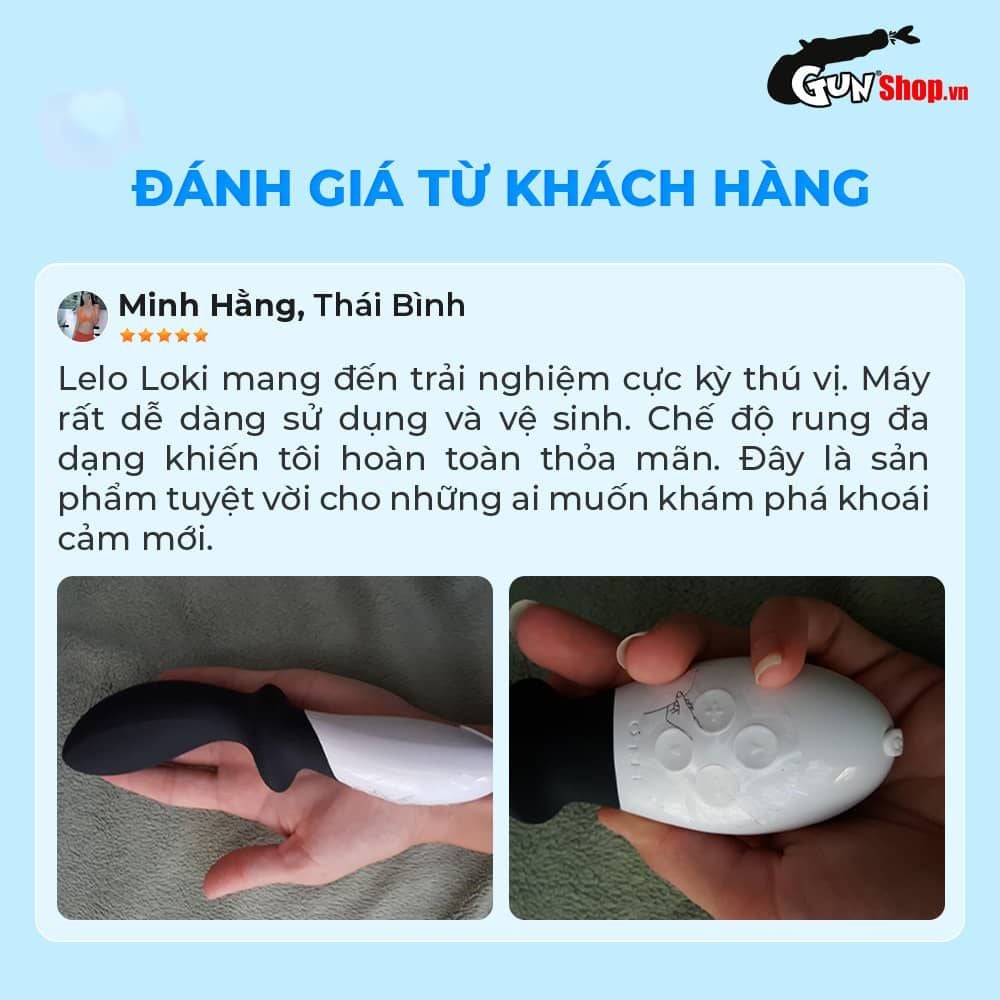 Máy massage tuyến tiền liệt Lelo Loki