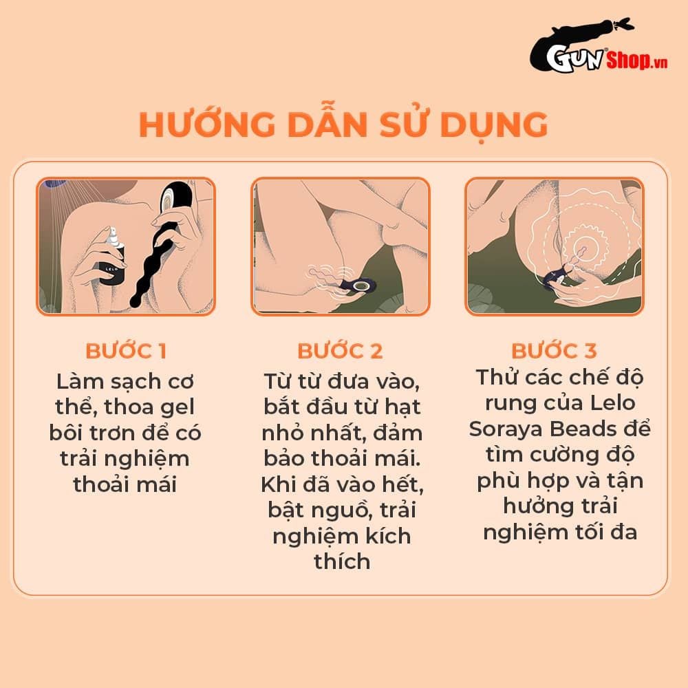 Máy massage hậu môn Lelo Soraya Beads