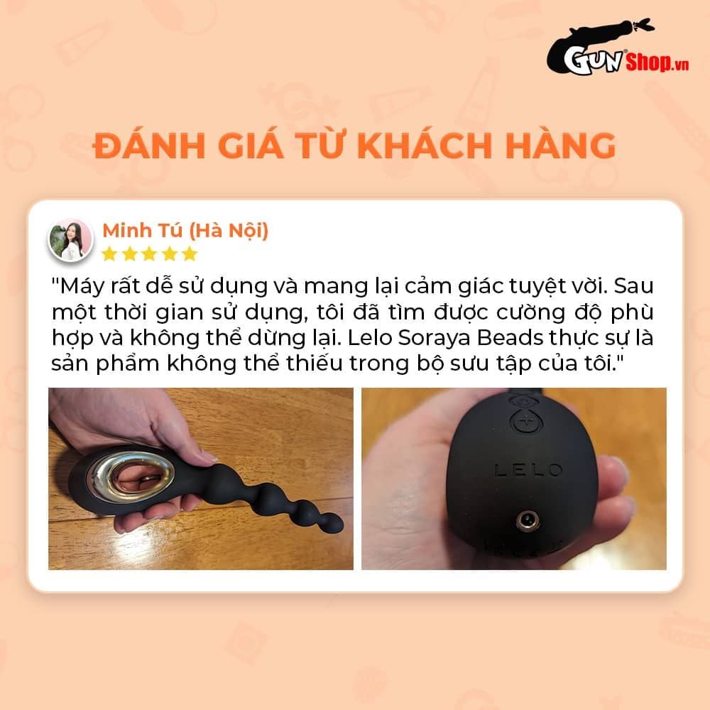 Máy massage hậu môn Lelo Soraya Beads