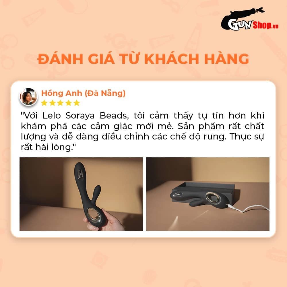 Máy massage hậu môn Lelo Soraya Beads