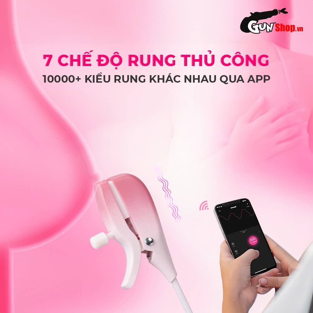 Máy massage kẹp vú Lovense Gemini