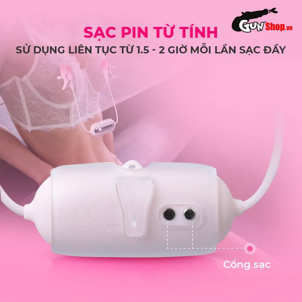 Máy massage kẹp vú Lovense Gemini