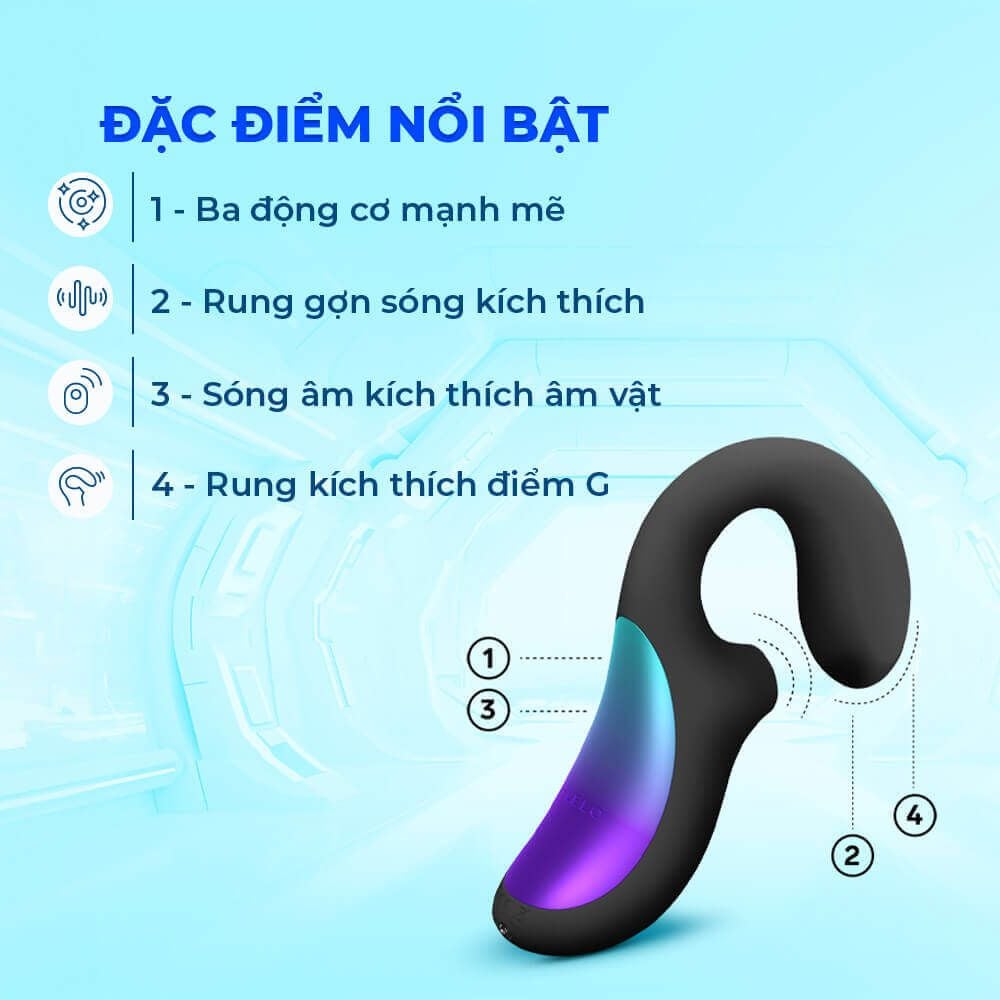 Máy massage âm đạo Lelo Enigma Wave