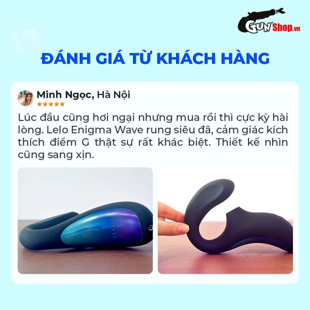 Máy massage âm đạo Lelo Enigma Wave