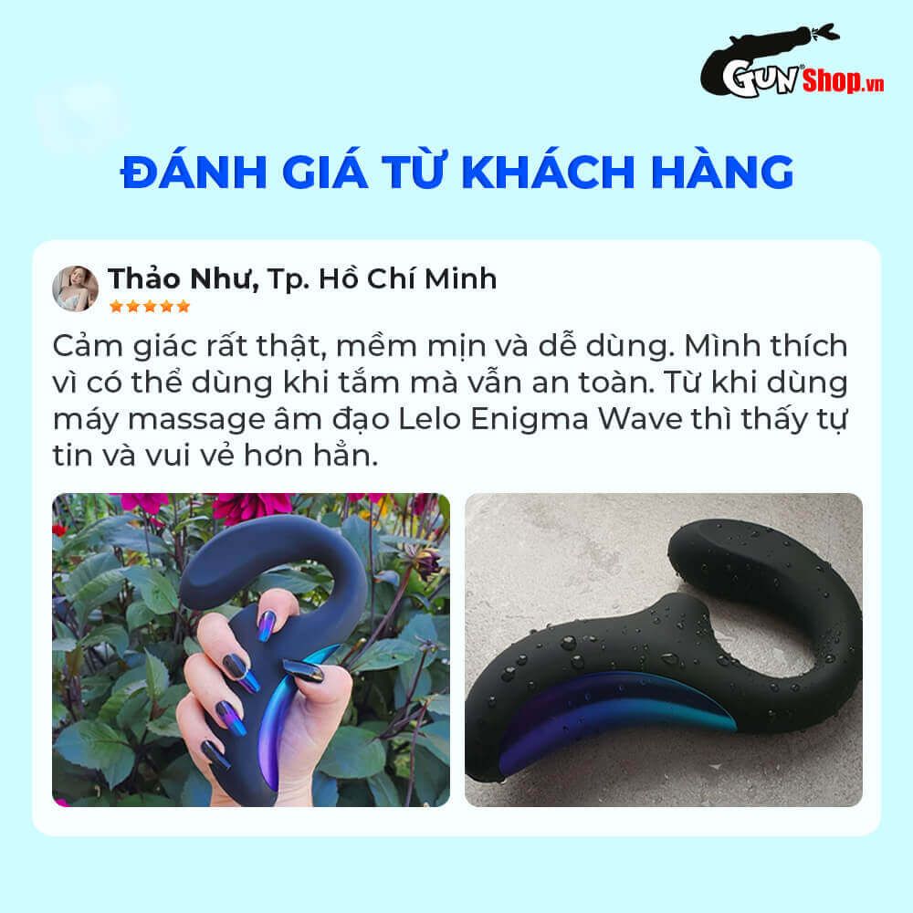 Máy massage âm đạo Lelo Enigma Wave
