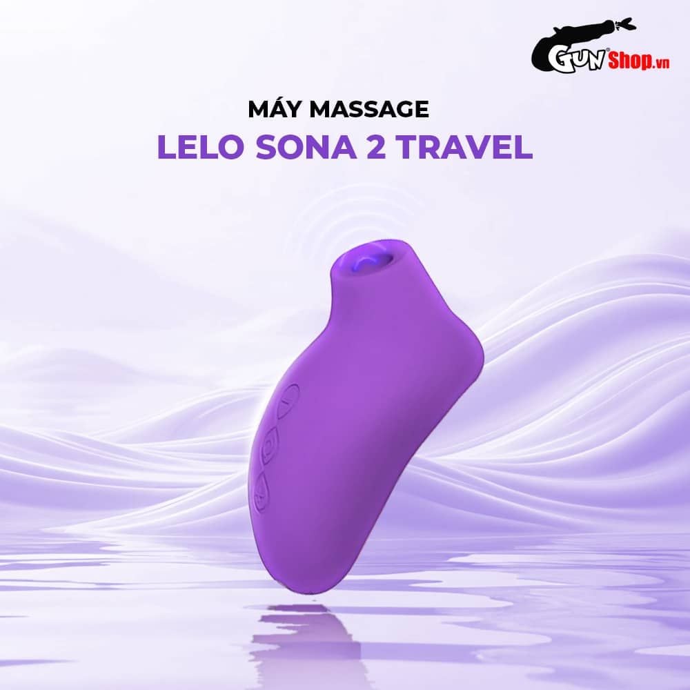 Máy massage âm đạo sóng âm Lelo Sona 2 Travel