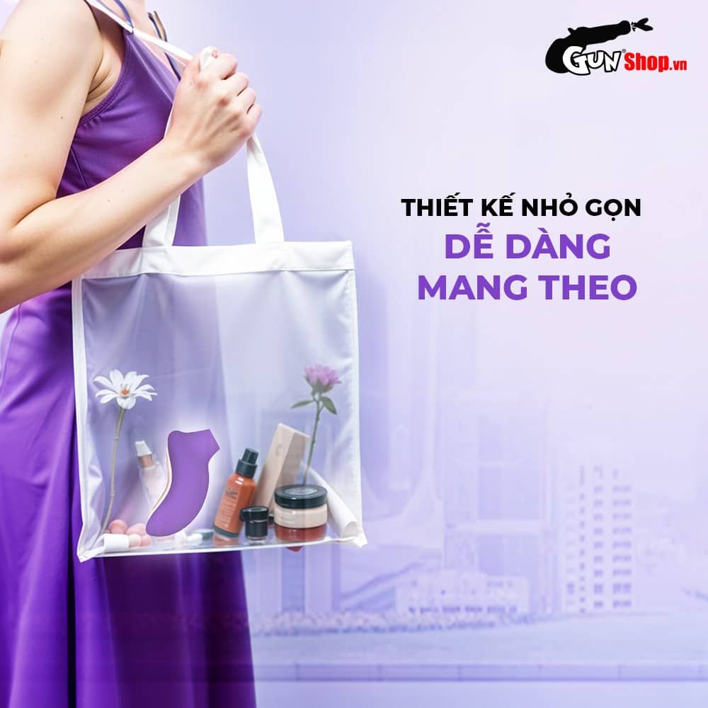 Máy massage âm đạo sóng âm Lelo Sona 2 Travel