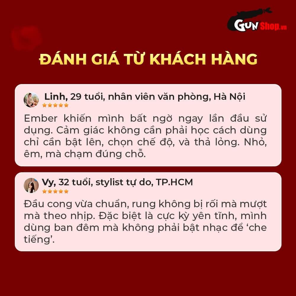 Máy massage Shelly Play Ember