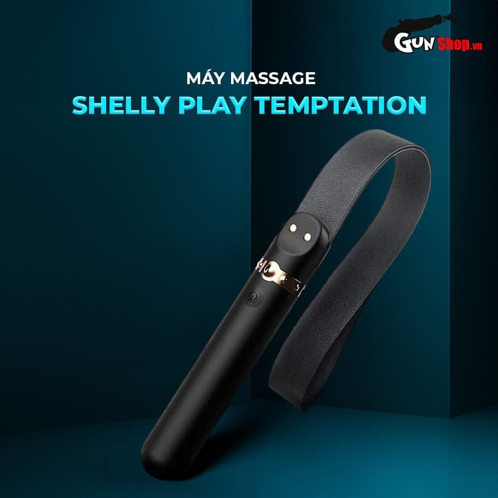 Máy massage kết hợp roi da BDSM Shelly Play Temptation
