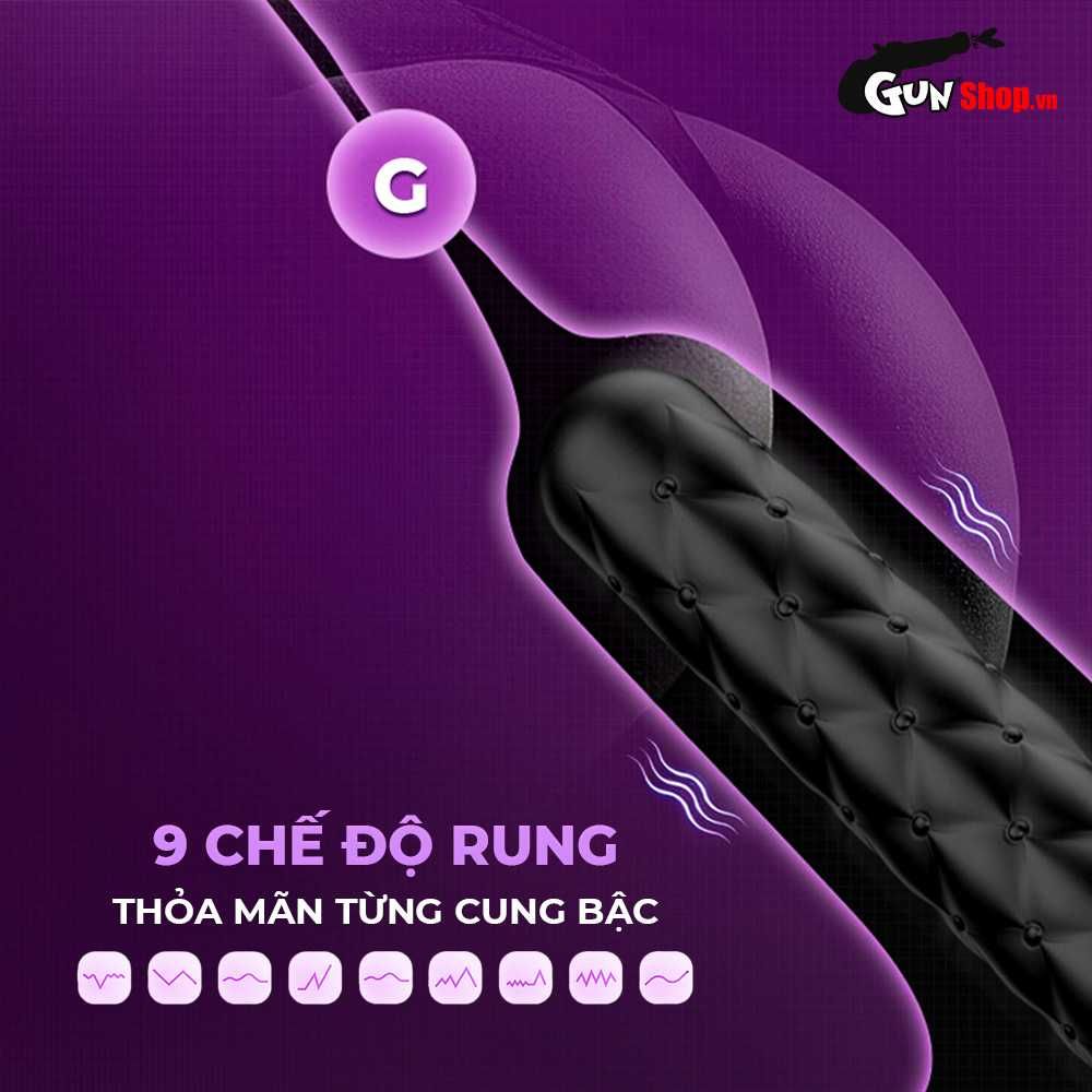 Máy massage kết hợp roi da BDSM Shelly Play Vibelash