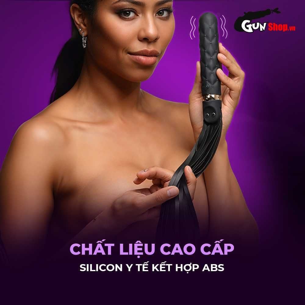 Máy massage kết hợp roi da BDSM Shelly Play Vibelash