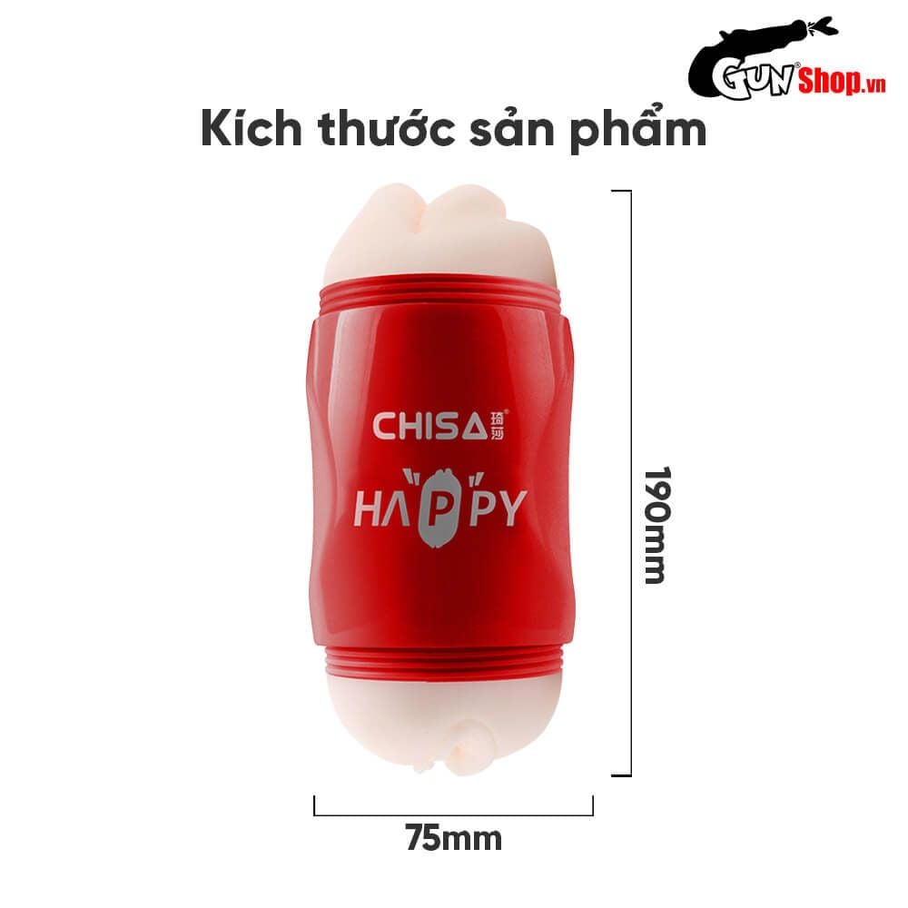 Âm đạo giả Chisa Portable Happy Cup