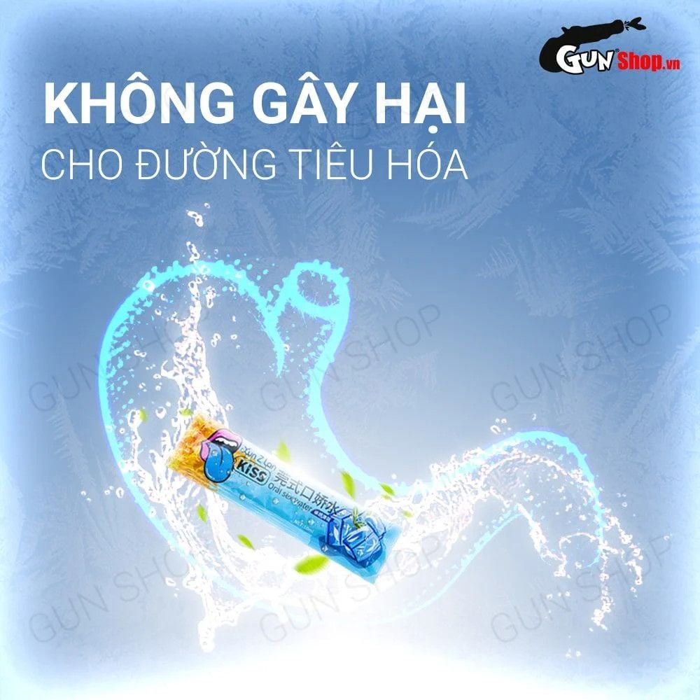 Nước tình yêu BJ mát lạnh hương bạc hà Xun Z Lan Kiss Cool - Gói 10ml