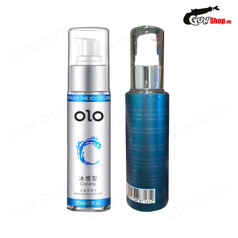 Gel bôi trơn mát lạnh OLO Cooling - Chai 60ml