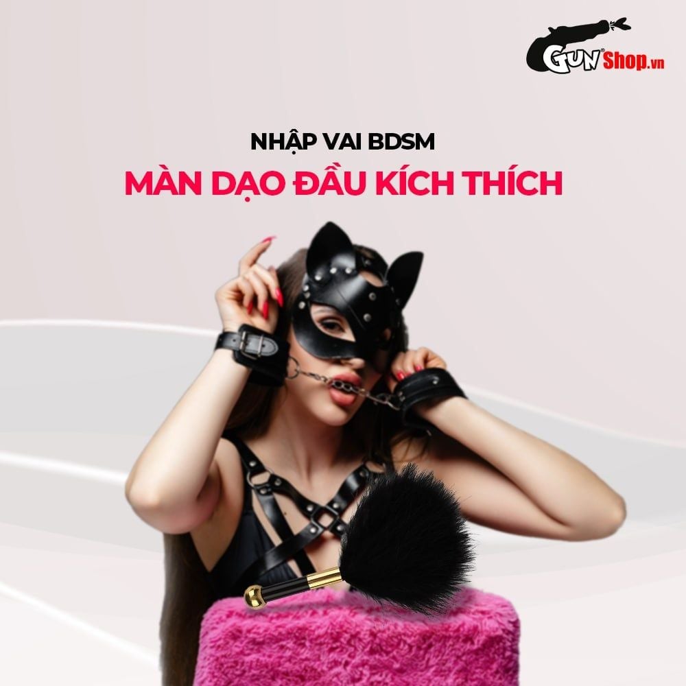 Cọ lông mềm BDSM Chisa Frisky Feather Tickler