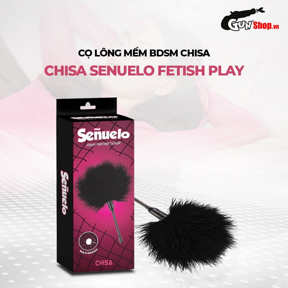 Cọ lông mềm BDSM Chisa Pleasure Feather Tickler