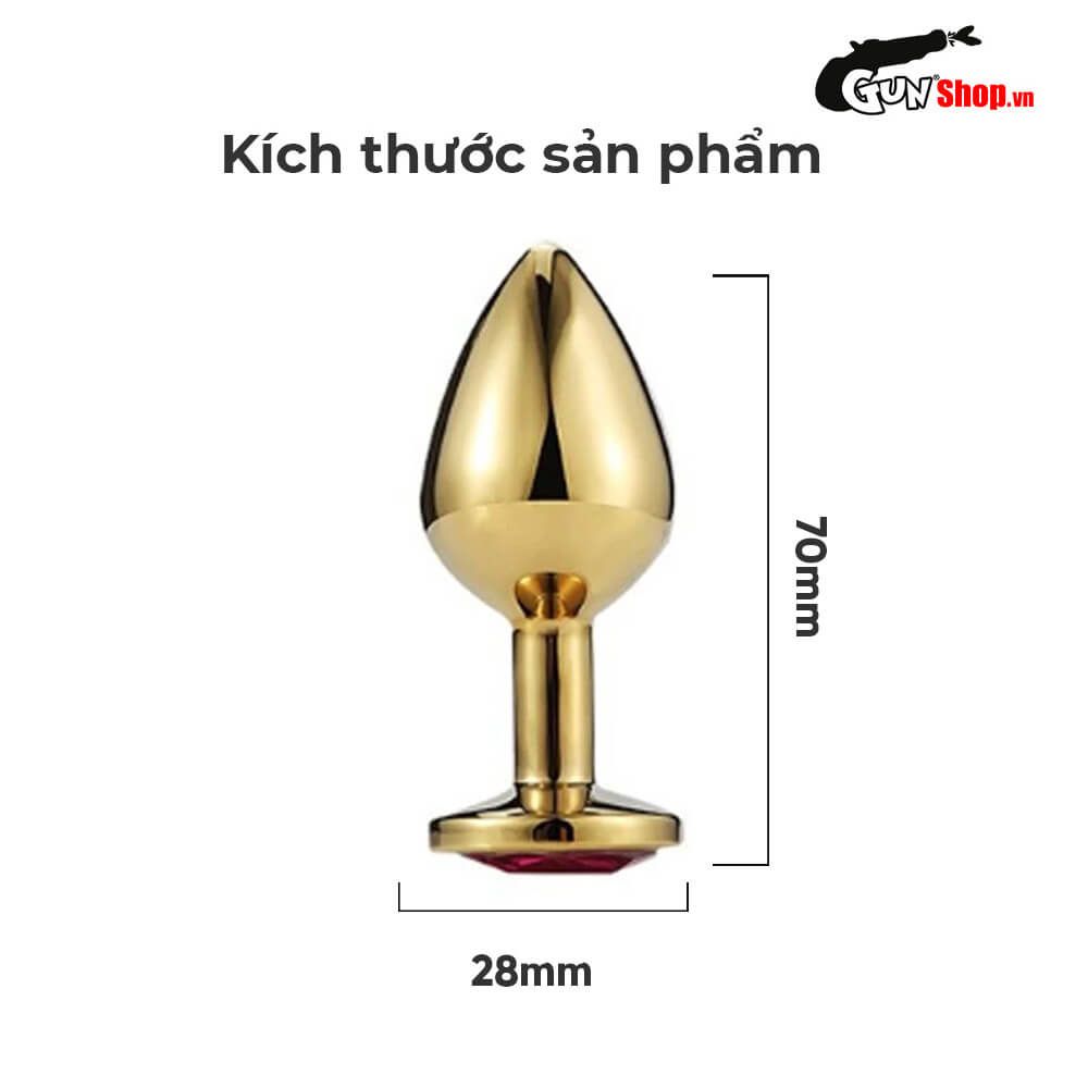 Phích inox cắm hậu môn Anal Toy 03