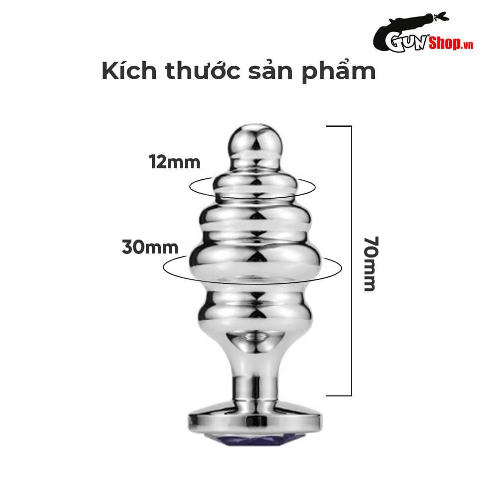 Phích inox cắm hậu môn Anal Toy 05