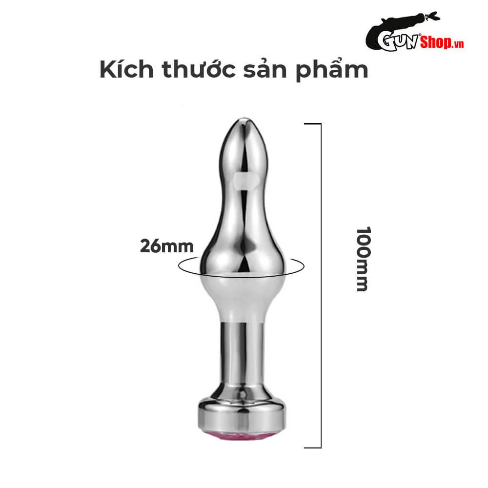 Phích inox cắm hậu môn Anal Toy 14
