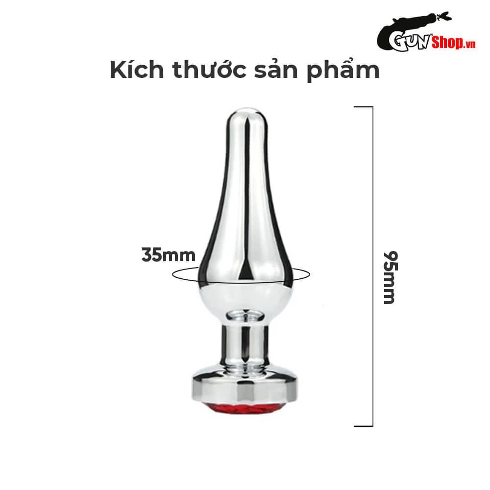 Phích inox cắm hậu môn Anal Toy 15