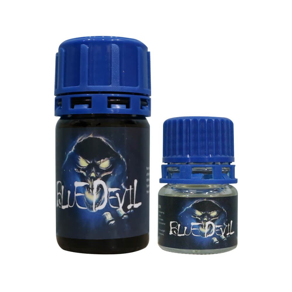 Set chai hít tăng khoái cảm Popper P.R.C Blue Devil - Chai 40ml + 20ml