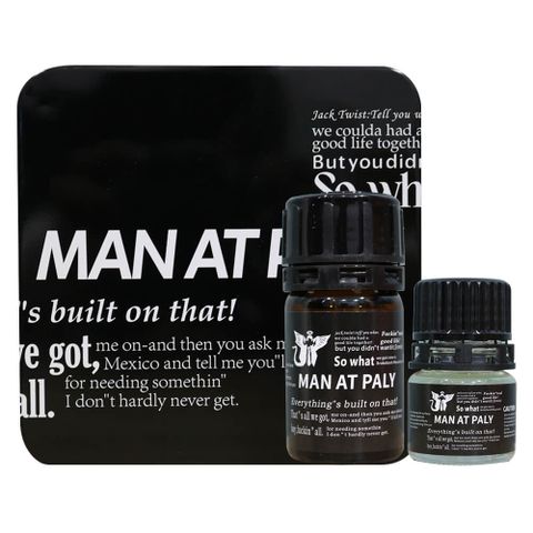 Set chai hít tăng khoái cảm Popper P.R.C Man At Play (Đen) - Chai 40ml + 20ml