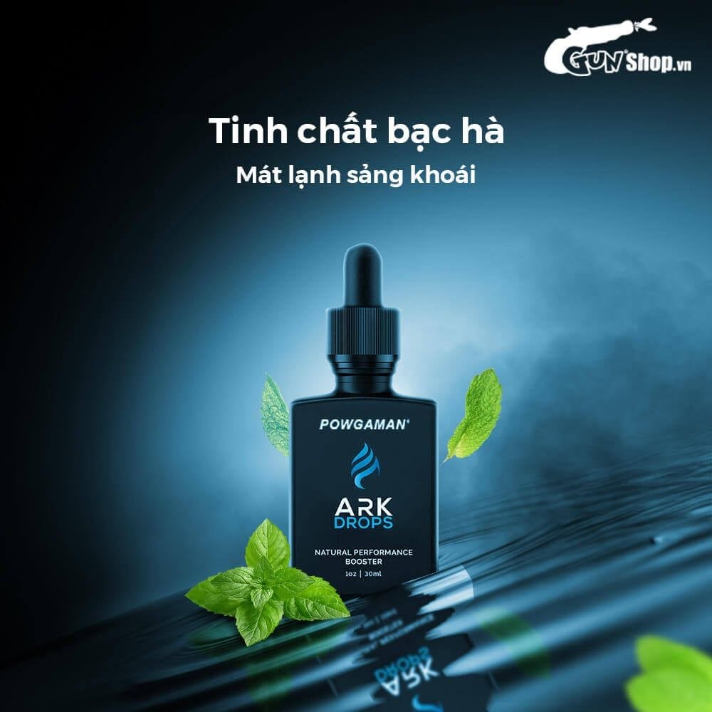 Tinh chất gia tăng cảm xúc Powgaman Ark Drops - Chai 30ml