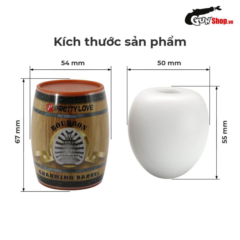 Âm đạo giả Pretty Love Bourbon