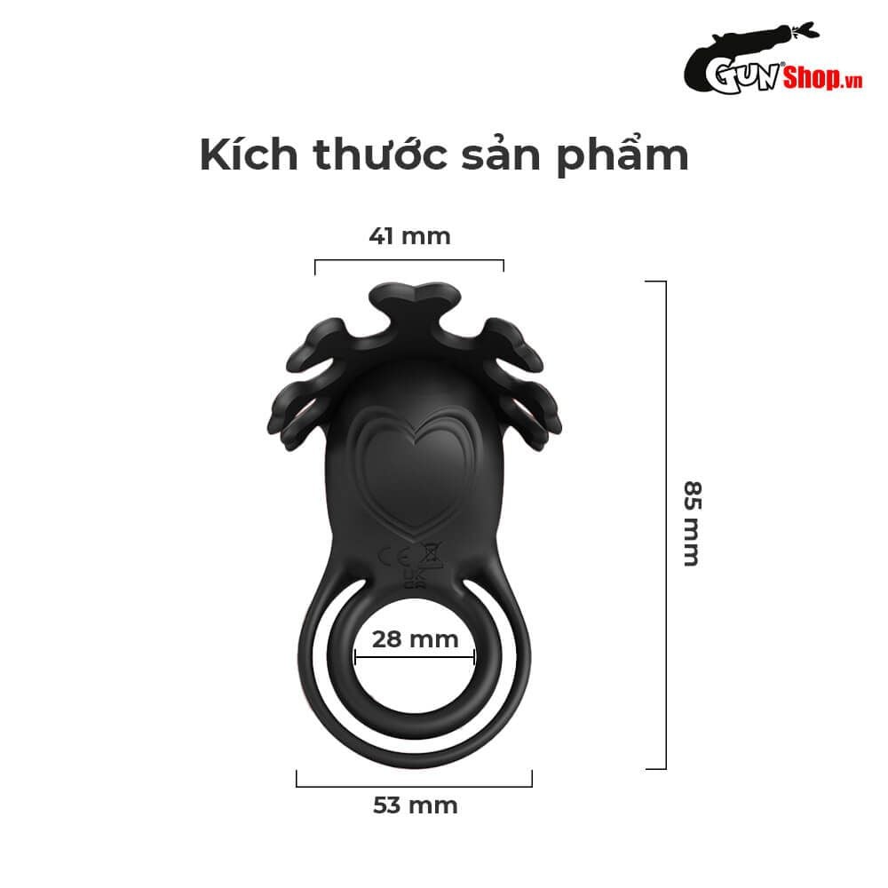 Vòng rung tăng khoái cảm Pretty Love Ruben