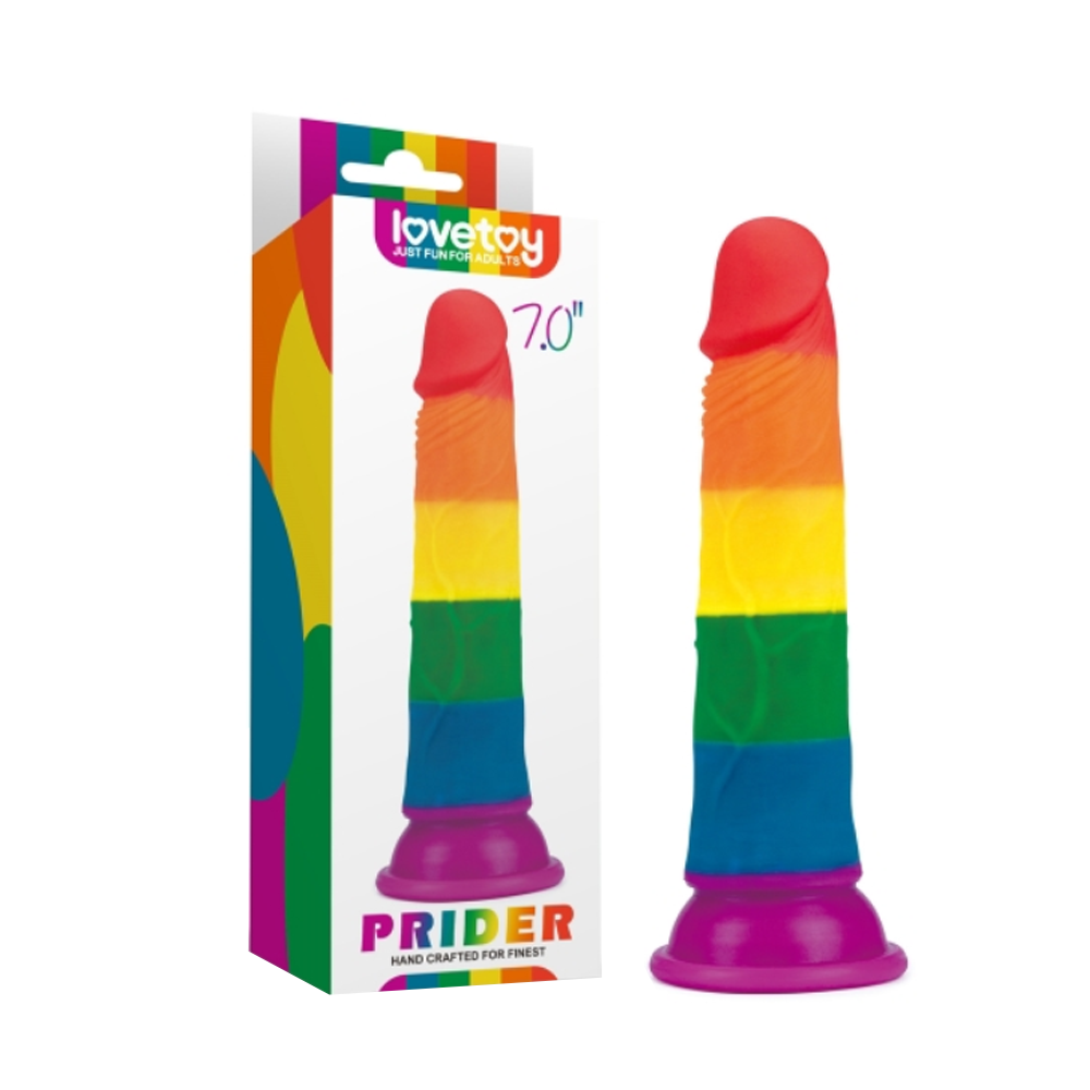 Dương vật giả dính tường  Lovetoy Prider 7.0