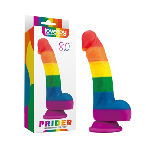 Dương vật giả dính tường Lovetoy Prider 8.0