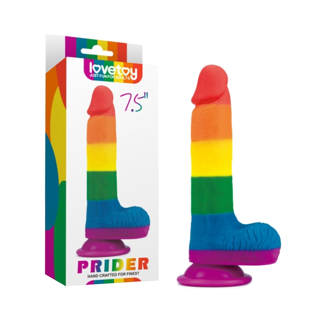 Dương vật giả dính tường Lovetoy Prider 7.5