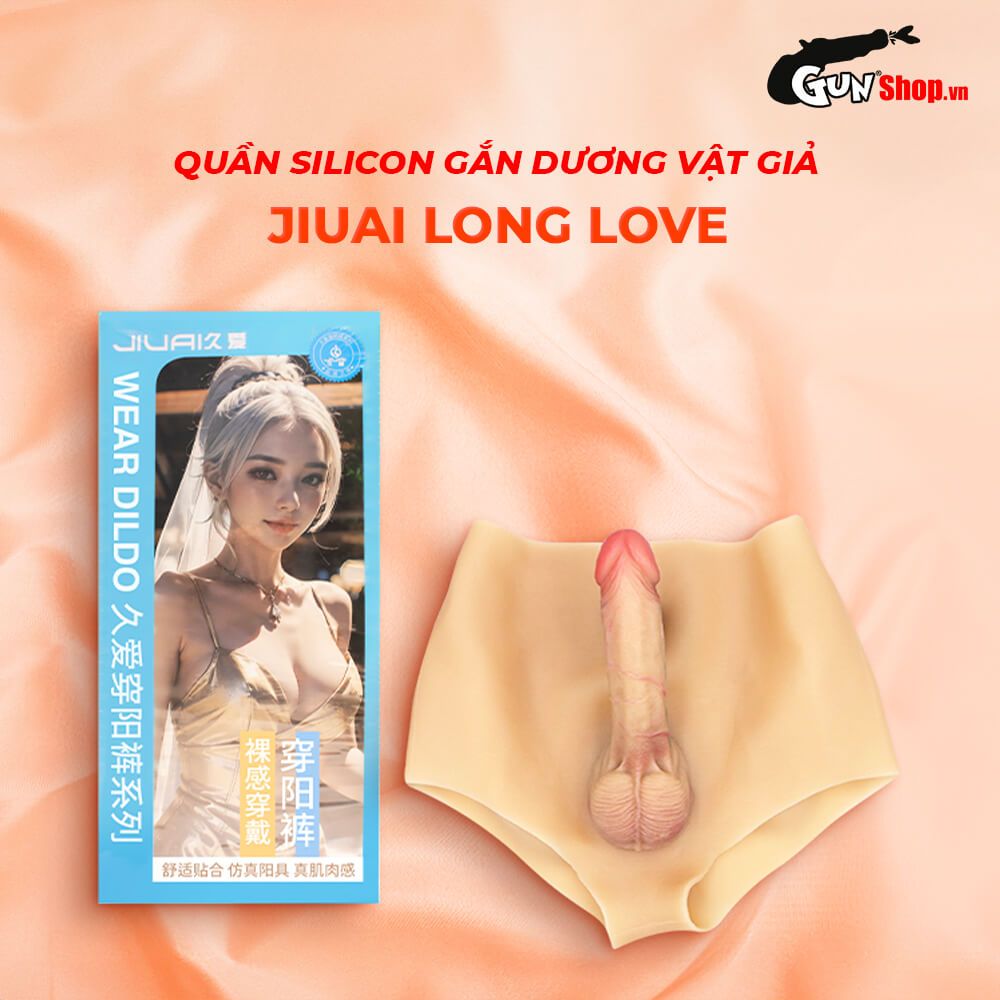 Quần silicon gắn dương vật giả - Jiuai Long Love Size L 01