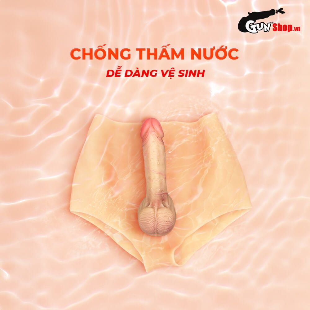 Quần silicon gắn dương vật giả - Jiuai Long Love Size L 01